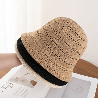 Textured Plain Hat Cloche
