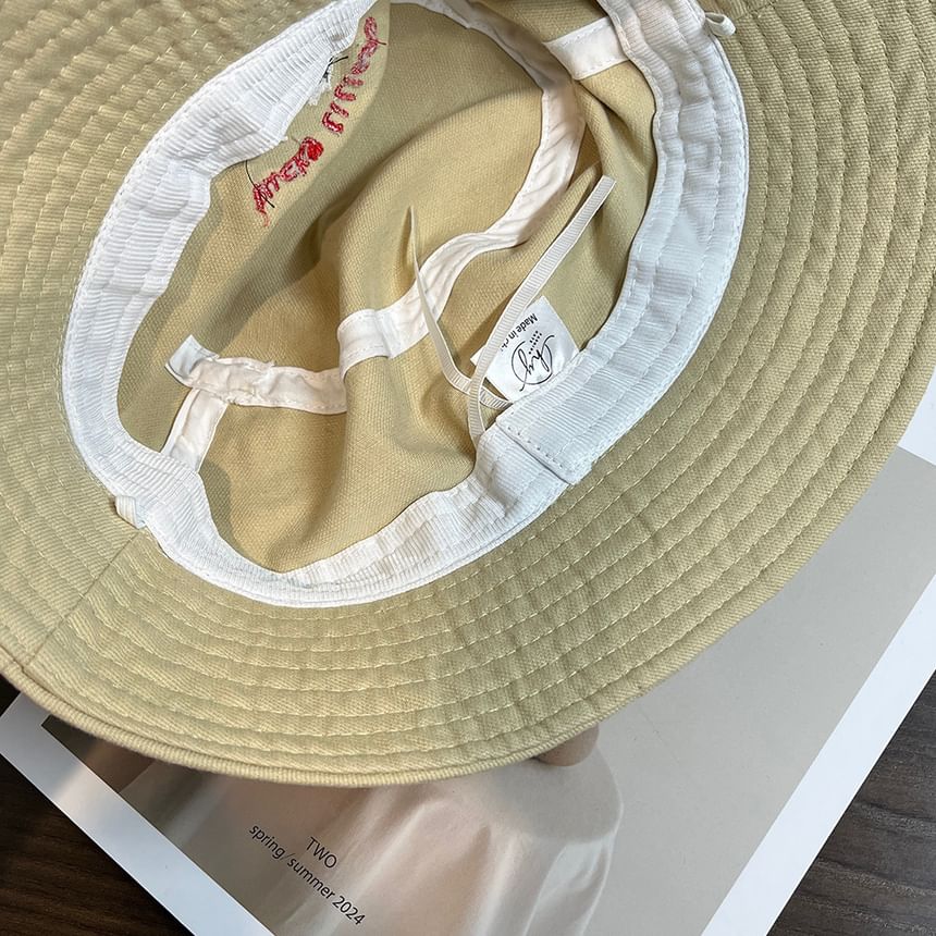 Hat Embroidered Bucket Dog