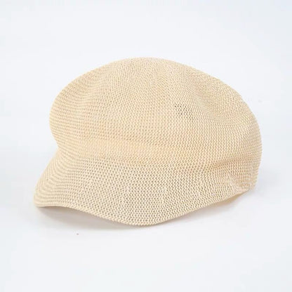 Straw Plain Beret