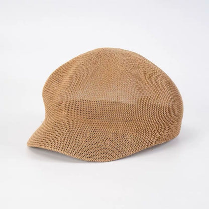 Straw Plain Beret