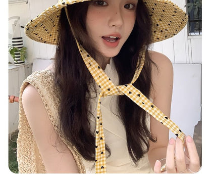 Boonie Hat Applique Plaid