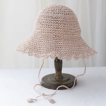 Plain Sun Hat Straw