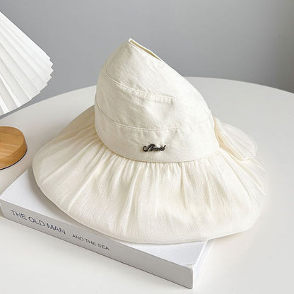 Hat Sun Plain Lettering