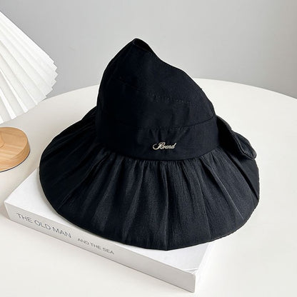 Hat Sun Plain Lettering