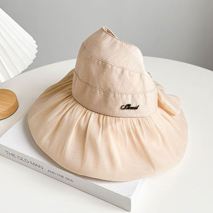 Hat Sun Plain Lettering