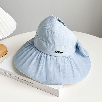 Hat Sun Plain Lettering