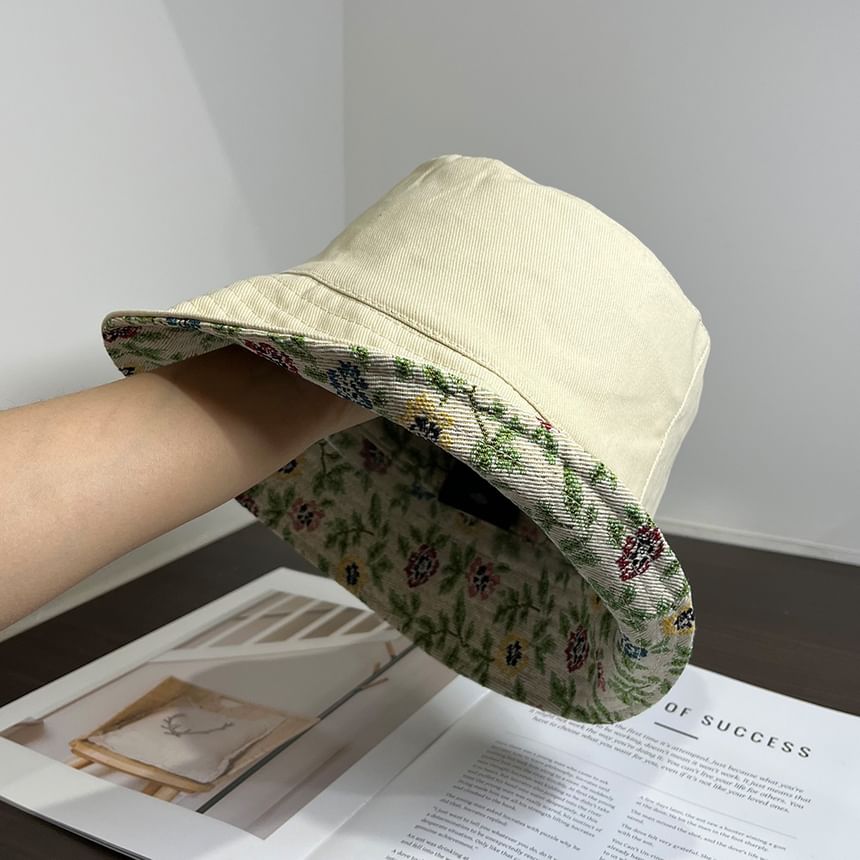 Bucket Floral Hat