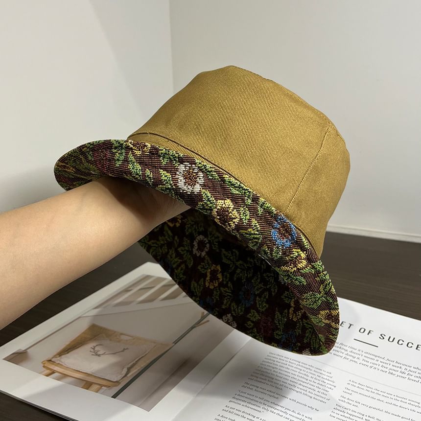 Bucket Floral Hat