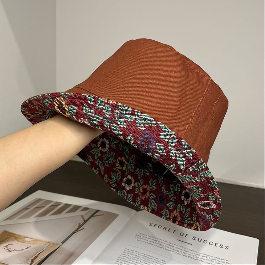 Bucket Floral Hat