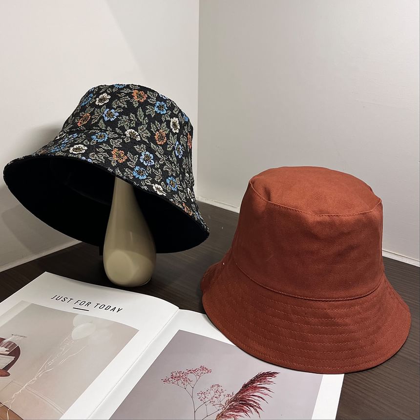 Bucket Floral Hat