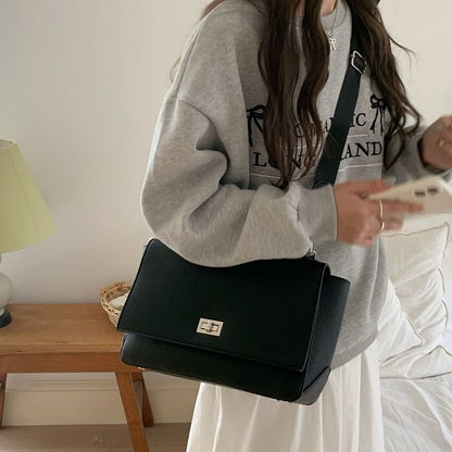 Satchel Leather Faux Bag