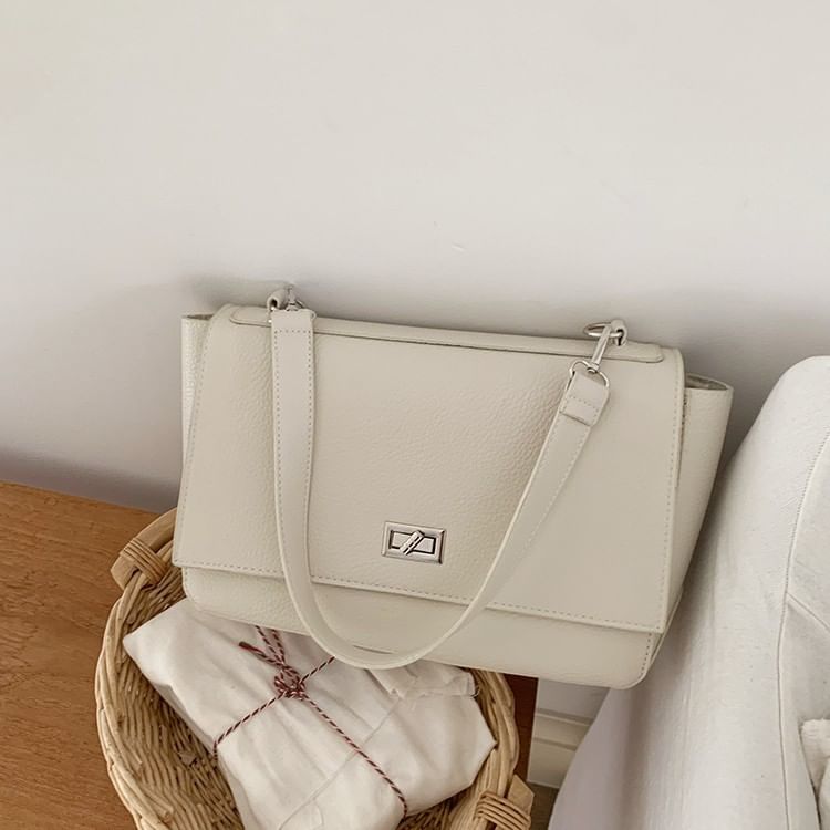 Satchel Leather Faux Bag