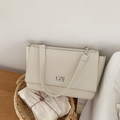 Satchel Leather Faux Bag