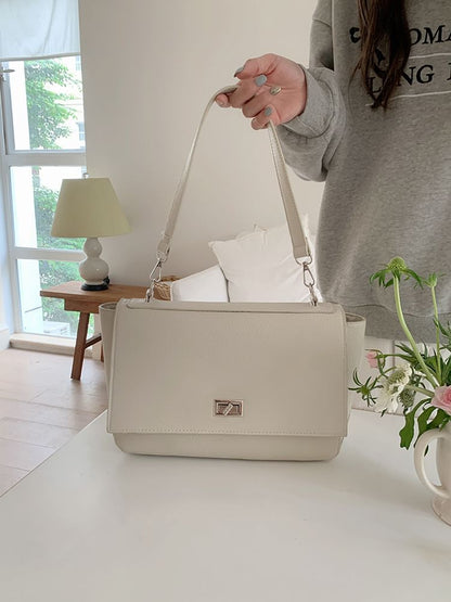 Satchel Leather Faux Bag