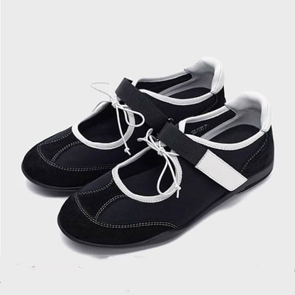 Panel Mary Jane Sneakers