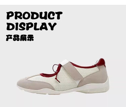 Panel Mary Jane Sneakers