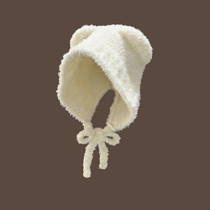 Trapper Hat Designs) Ear Knit Bear (Various