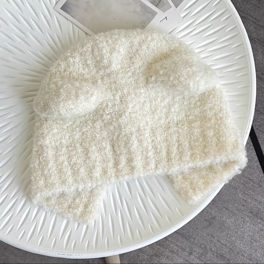 Trapper Hat Designs) Ear Knit Bear (Various