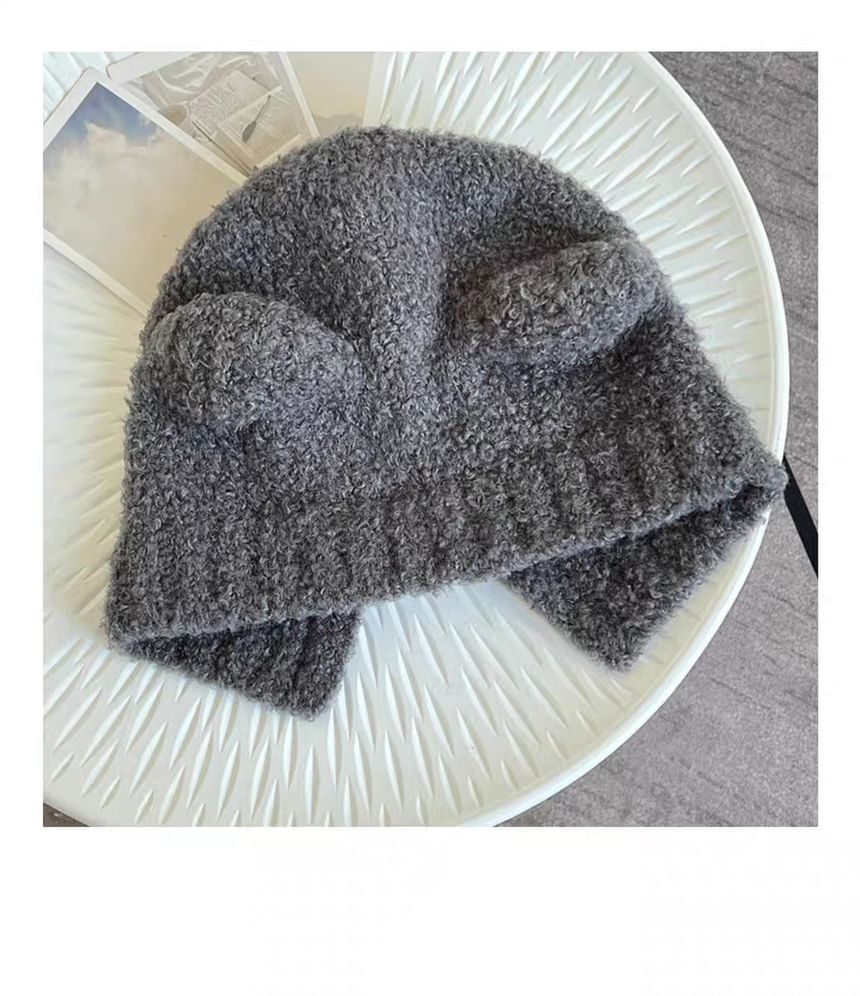 Trapper Hat Designs) Ear Knit Bear (Various