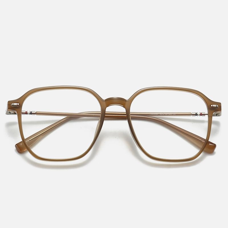 Geometric Blue Blocking Glasses Light