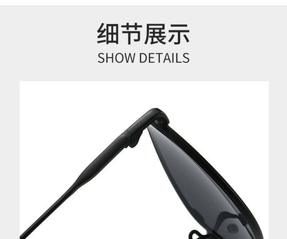 Metal Frame Oval Sunglasses