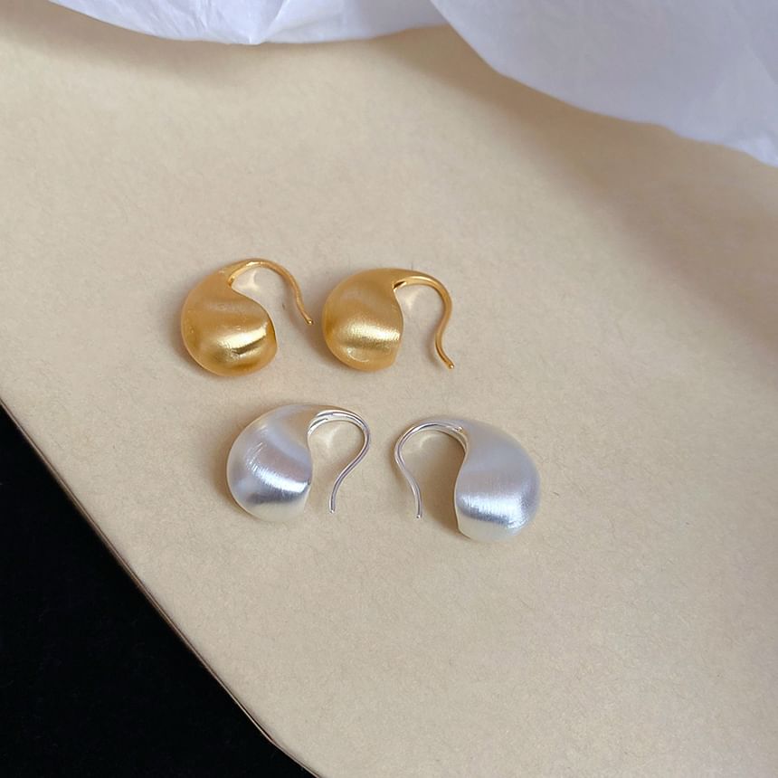 Stud Earring Droplet Hook