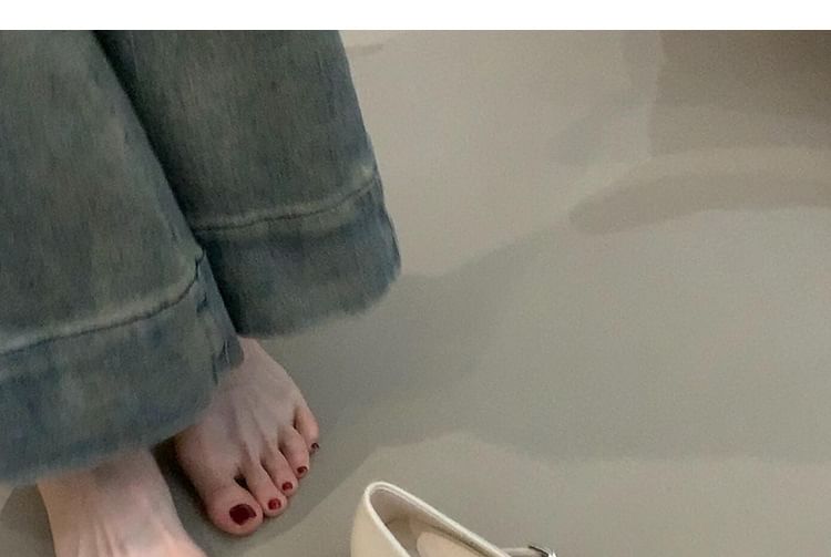 Jane Mary Toe Shoes Pointed