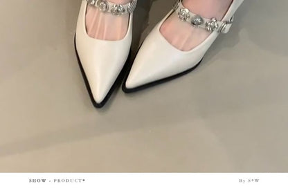 Jane Mary Toe Shoes Pointed
