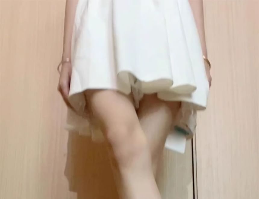 Heel Sandals Bow Chunky Slide Rhinestone