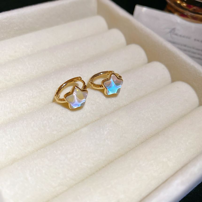 Star Earring Hoop