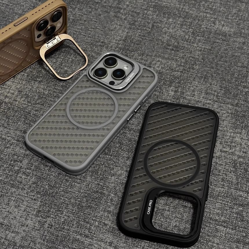 Magnetic MagSafe) Case (Compatible iPhone Perforated with