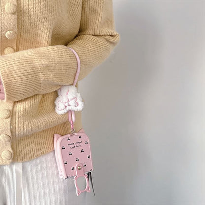 Cat Ear Heart / Bow Phone Case / Strap / Set