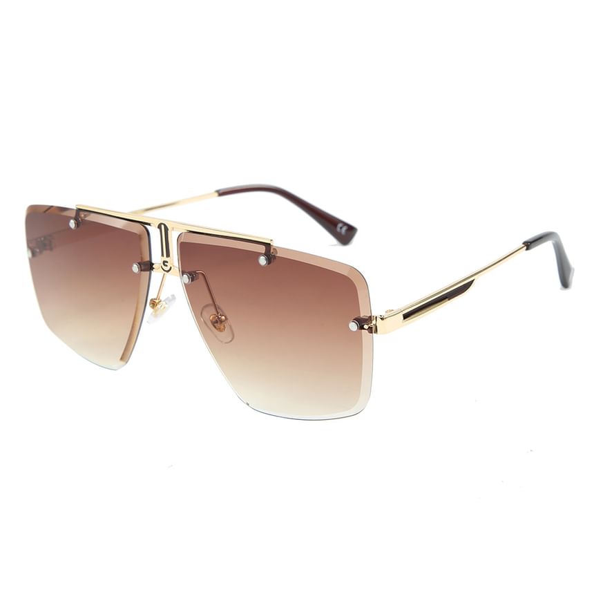Ombre Square Sunglasses Frame