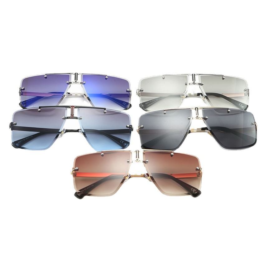 Ombre Square Sunglasses Frame