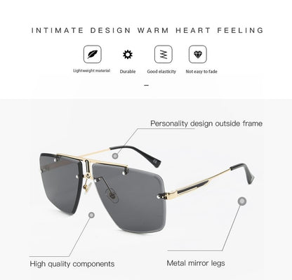Ombre Square Sunglasses Frame