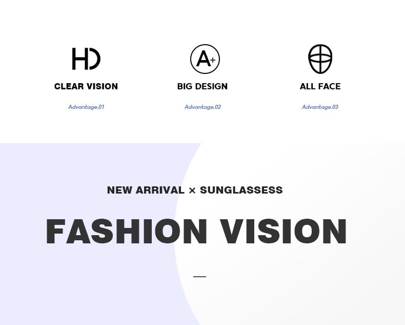 Rimless Sunglasses Ombre