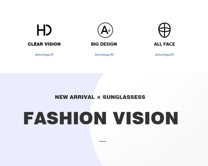 Rimless Sunglasses Ombre