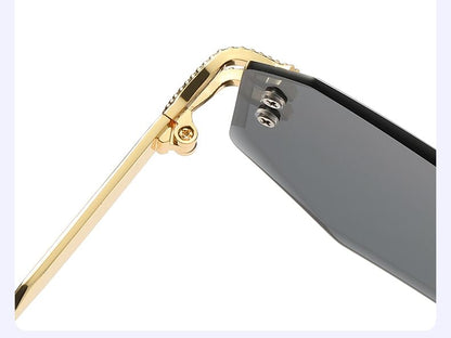 Rimless Sunglasses Ombre