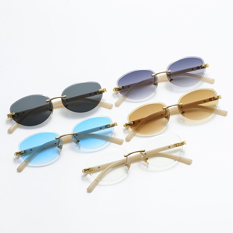 Sunglasses Retro Rimless