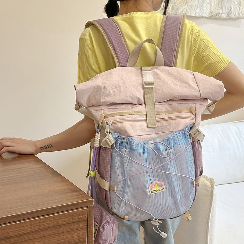 Backpack Color Zip Block