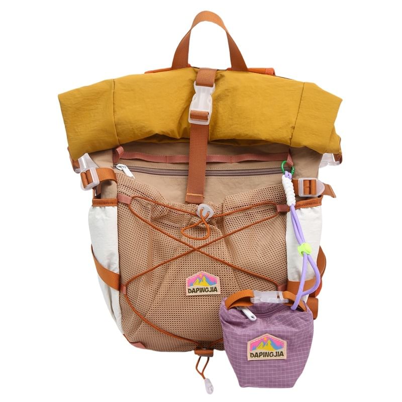 Backpack Color Zip Block
