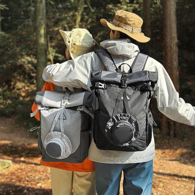 Crossbody Backpack Tone Two Flap / Bag