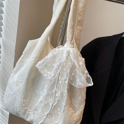 Tote Floral Bag Embroidered