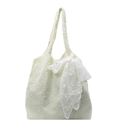 Tote Floral Bag Embroidered