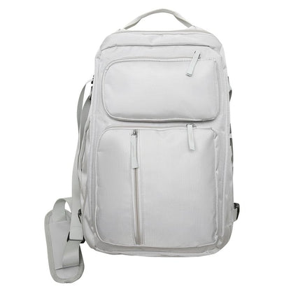 Lettering Zip Backpack