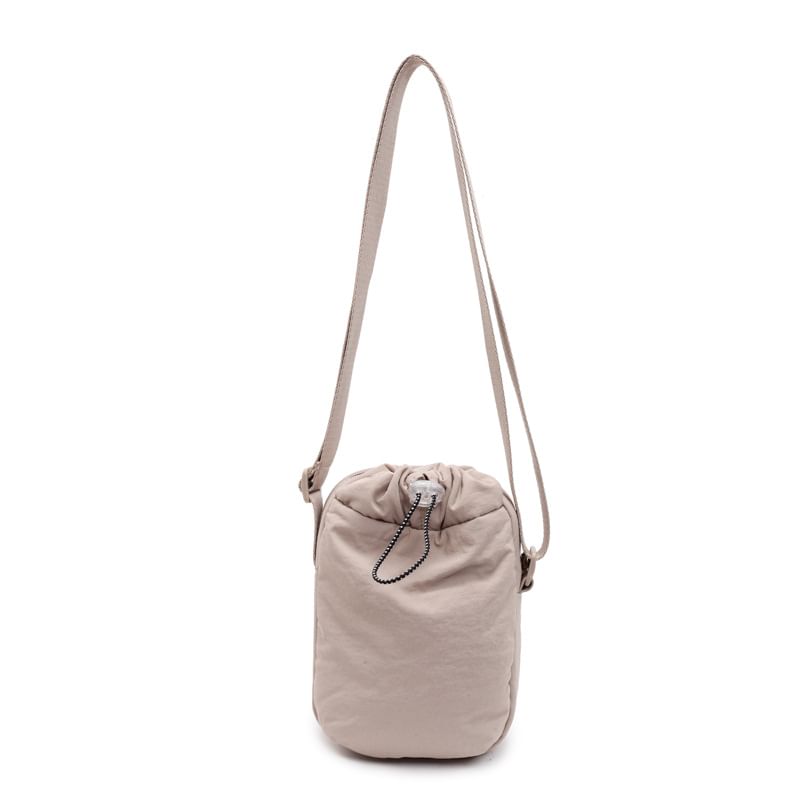 Crossbody Drawstring Bag Plain