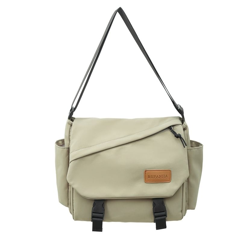 Flap Plain Bag Messenger