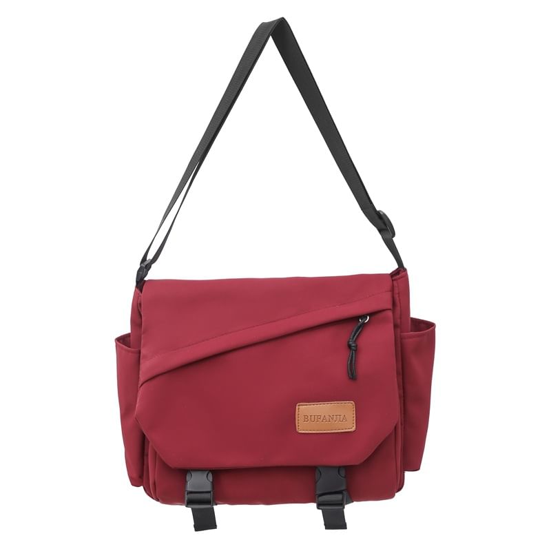 Flap Plain Bag Messenger