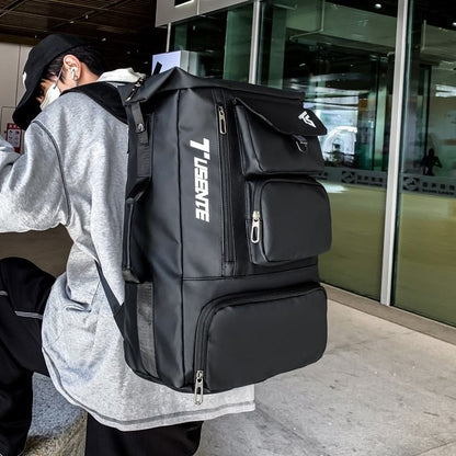 Zip Lettering Backpack