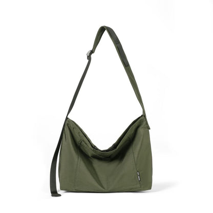 Messenger Plain Zip Bag Lightweight